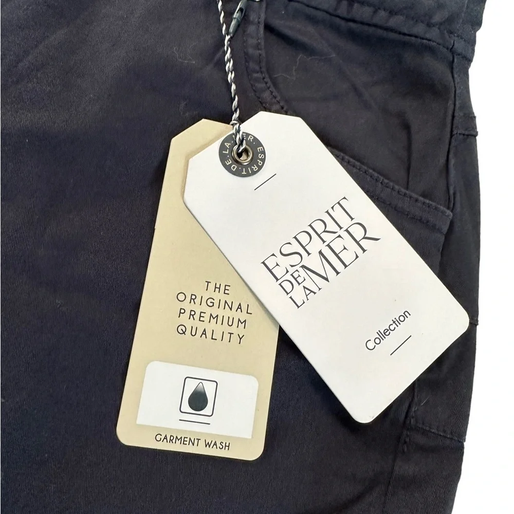 Esprit De La Mer Jeanne Marine Mini Skirt Size 42